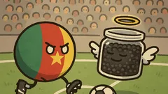 Dowcip: Kamerun grał z Ikrą Bożą