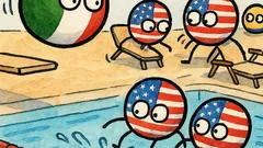 Dowcip: Marco zawisł w powietrzu, a Amerykanie...